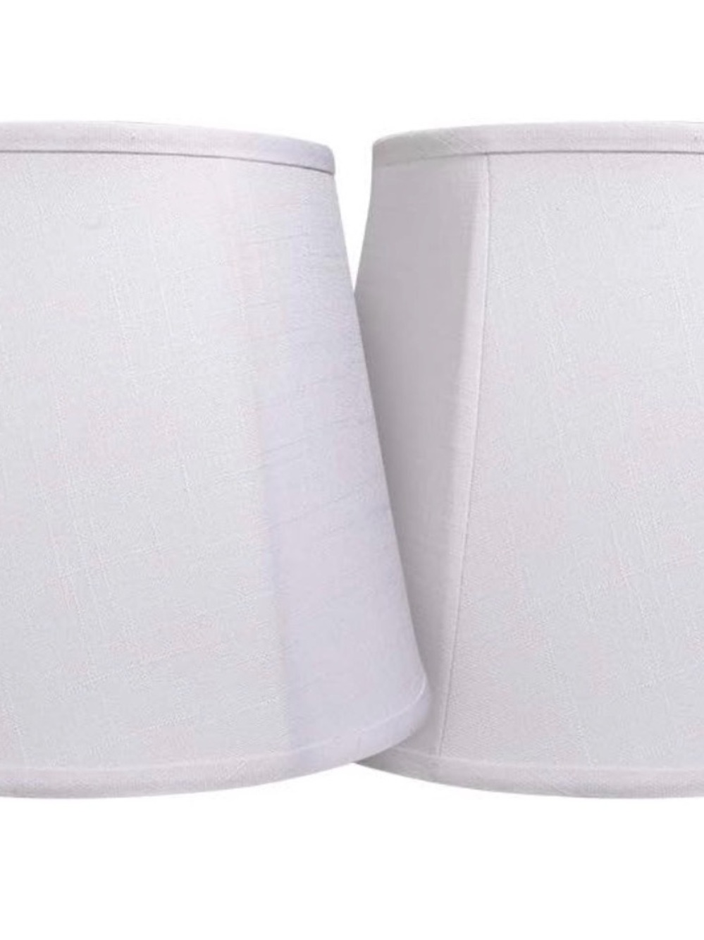 White Lamp Shade Pair - Unbranded Home Accent